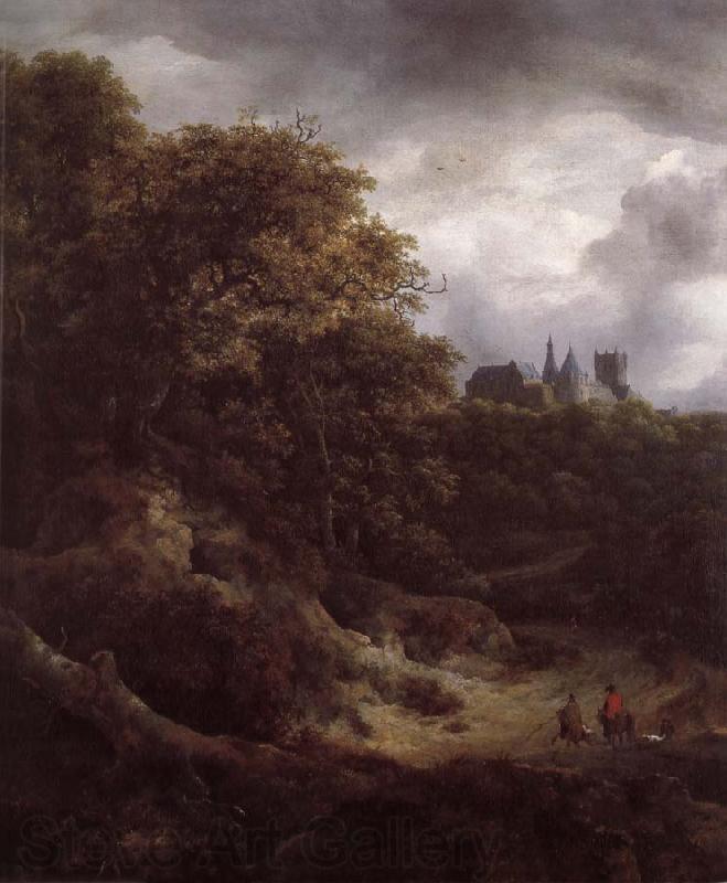 Jacob van Ruisdael Bentheim Castle France oil painting art